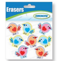 Birdie Bird Topper Eraser Assortment